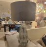 Dar Lighting Dar - Vezzano Table Lamp Smoked Glass With Shade