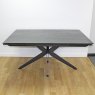 Akante Impulsion - Dining Table (Black Lacq Steel Base)
