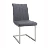 Classic Furniture Athens - Dining Chair (Dark Grey Faux Leather)