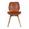 Classic Furniture Durada - Dining Chair (Brown Faux Leather)