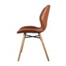 Classic Furniture Durada - Dining Chair (Brown Faux Leather)