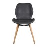 Classic Furniture Durada - Dining Chair (Dark Grey Faux Leather)
