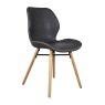 Classic Furniture Durada - Dining Chair (Dark Grey Faux Leather)