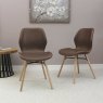 Classic Furniture Durada - Dining Chair (Light Brown PU)