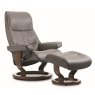 Stressless Stressless View - Recliner Chair and Footstool (Classic Base)
