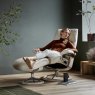 Stressless Stressless View - Recliner Chair and Footstool (Signature Base)