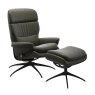 Stressless Stressless Rome - Recliner Chair and Footstool with Adjustable Headrest (Star Base)