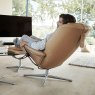 Stressless Stressless Rome - High Back Recliner Chair with Footstool (Cross Base)
