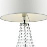 Dar Lighting Dar - Kristina Table Lamp Textured Glass With Shade
