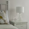 Dar Lighting Dar - Kristina Table Lamp Textured Glass With Shade