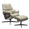 Stressless Stressless Reno - Recliner Chair with Footstool (Cross Base)