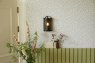 Laura Ashley Laura Ashley - Harrington Wall Light Antique Brass and Glass