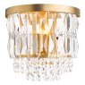Laura Ashley Laura Ashley - Rhosill Wall Light (Matt Antique Brass and Crystal)