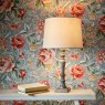 Laura Ashley Laura Ashley - Tate Table Lamp Distressed Grey and Polished Chrome (Base Only)