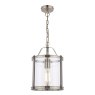 Laura Ashley Lighting Laura Ashley - Harrington Pendant (Antique Brass Glass)