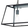 Dar Lighting Dar - Academy 3 Light Pendant Black