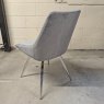 Torelli Furniture Ltd Lanna - Dining Chair (Dark Grey Fabric)