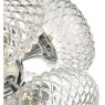 Dar Lighting Dar - Bibiana 6 Light Pendant Polished Chrome And Clear Glass