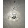 Dar Lighting Dar - Bibiana 6 Light Pendant Polished Chrome And Clear Glass