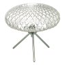 Dar Lighting Dar - Bibiana Table Lamp Polished Chrome Large Clear Glass