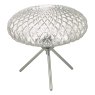 Dar Lighting Dar - Bibiana Table Lamp Polished Chrome Large Clear Glass