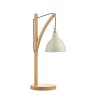 Dar Lighting Dar - Blyton Table Lamp Wood Cream