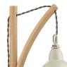 Dar Lighting Dar - Blyton Table Lamp Wood Cream