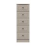 One Call Furniture Devon - Five Drawer Tallboy Chest (Soft Close)