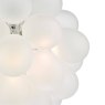 Dar Lighting Dar - Bubbles 6 Light Pendant Polished Chrome Frosted Glass