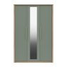 One Call Furniture Exeter - Three Door Wardrobe with Mirror (Soft Close)