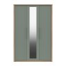 One Call Furniture Exeter - Three Door Wardrobe with Mirror (Soft Close)