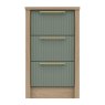 One Call Furniture Exeter - Three Drawer Bedside Chest (Soft Close)