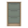 One Call Furniture Exeter - Three Drawer Bedside Chest (Soft Close)