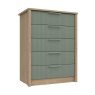 One Call Furniture Exeter - Five Drawer Chest (Soft Close)
