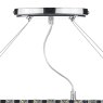 Dar Lighting Dar - Cecilia 3 Light G9 Oval Linear Pendant Bar