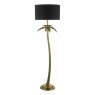 Dar Lighting Dar - Coco Floor Lamp With Shade (Antique Gold)