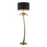 Dar Lighting Dar - Coco Floor Lamp With Shade (Antique Gold)