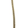 Dar Lighting Dar - Coco Floor Lamp Antique Gold With Shade