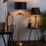Dar Lighting Dar - Coco Floor Lamp With Shade (Antique Gold)