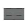 One Call Furniture Paignton - Three Drawer Double Chest (Soft Close)