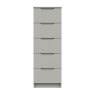 One Call Furniture Paignton - Five Drawer Tallboy (Soft Close)