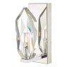 Dar Lighting Dar - Crystal Wall Light Polished Chrome Crystal