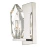 Dar Lighting Dar - Crystal Wall Light Polished Chrome Crystal