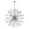 Dar Lighting Dar - Exodus 8 Light Pendant Polished Chrome Crystal