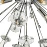 Dar Lighting Dar - Exodus 8 Light Pendant Polished Chrome Crystal