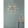 Dar Lighting Dar - Exodus 8 Light Pendant Polished Chrome Crystal