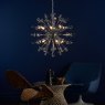 Dar Lighting Dar - Exodus 8 Light Pendant Polished Chrome Crystal