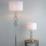 Dar Lighting Dar - Innsbruck Table Lamp Polished Chrome With Shade