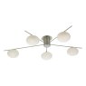 Dar Lighting Dar - Jasper 5 Light Semi Flush Nickel