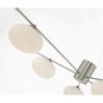 Dar Lighting Dar - Jasper 5 Light Semi Flush Nickel